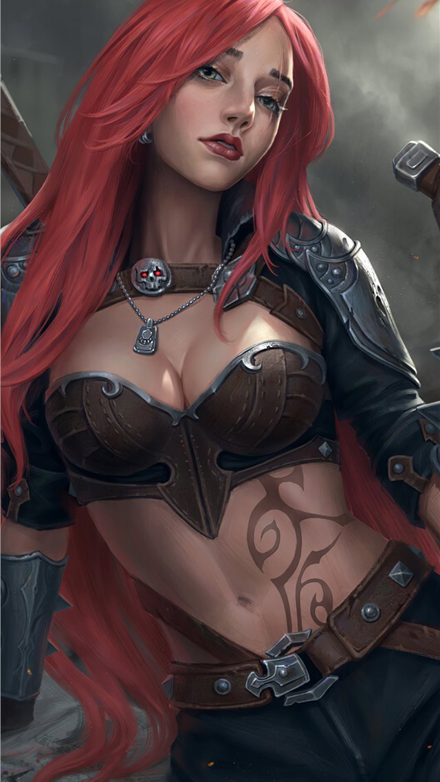 640x1136 lol fantasy fanart 4k - digital art iPhone Wallpaper