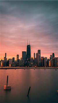 Chicago skyline 1080P 2K 4K 5K HD wallpapers free download  Wallpaper  Flare