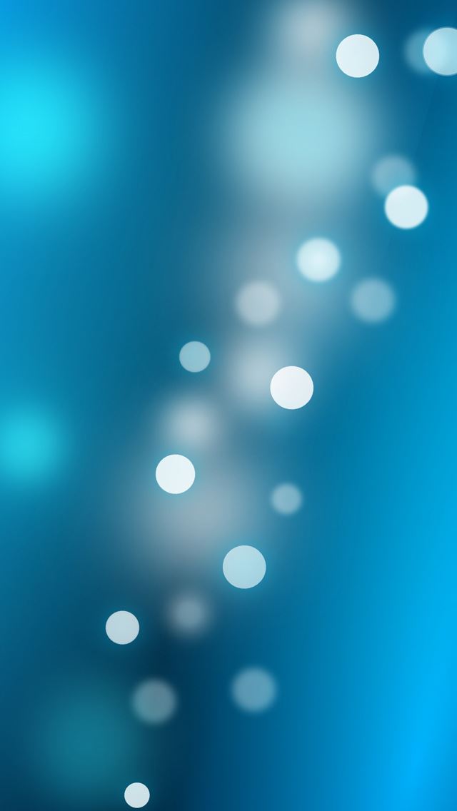 640x1136 Blue spot bokeh - spot iPhone Wallpaper