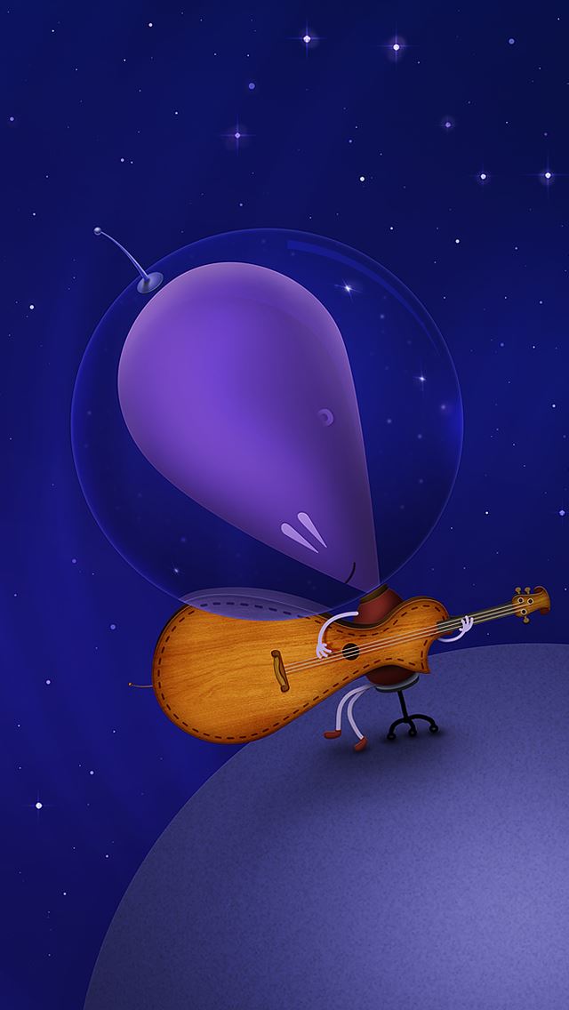 640x1136 Alone on the planet -  iPhone Wallpaper