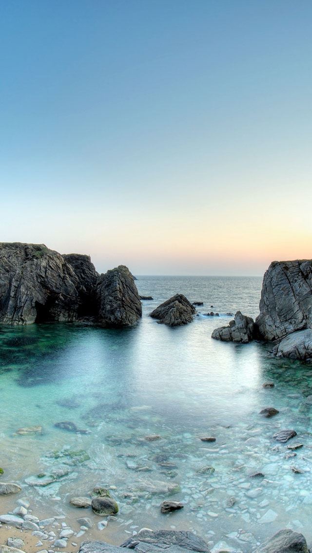 640x1136 The Last Ray of Sunshine - reef iPhone Wallpaper