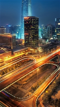 Beijing At Night China wallpaper