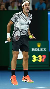 Las mejores fotos del triunfo de Roger Federer sob... wallpaper