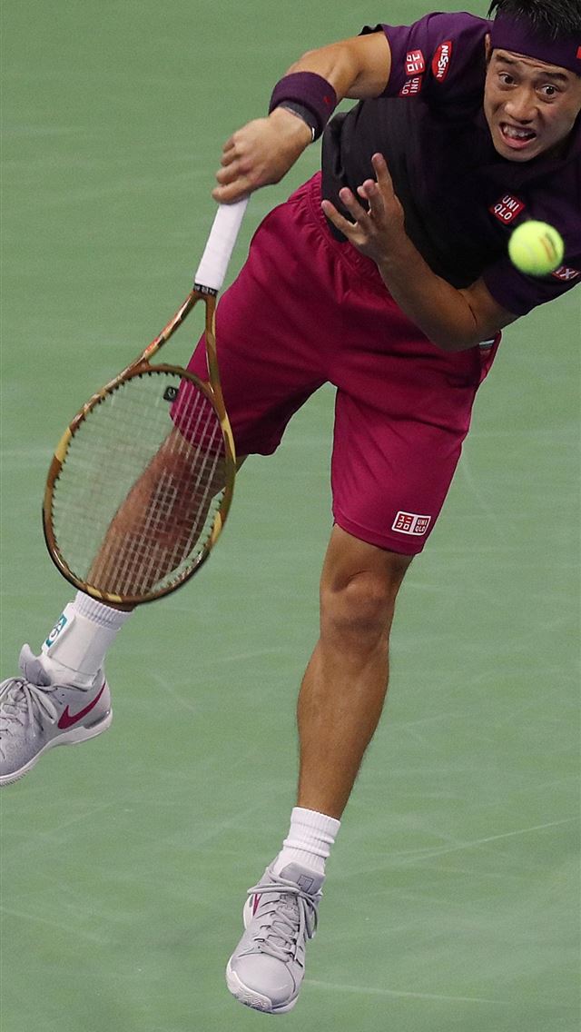 640x1136 Free Daniil Medvedev Vs Kei Nishikori Tennis Betti... - tennis celebrity iPhone Wallpaper