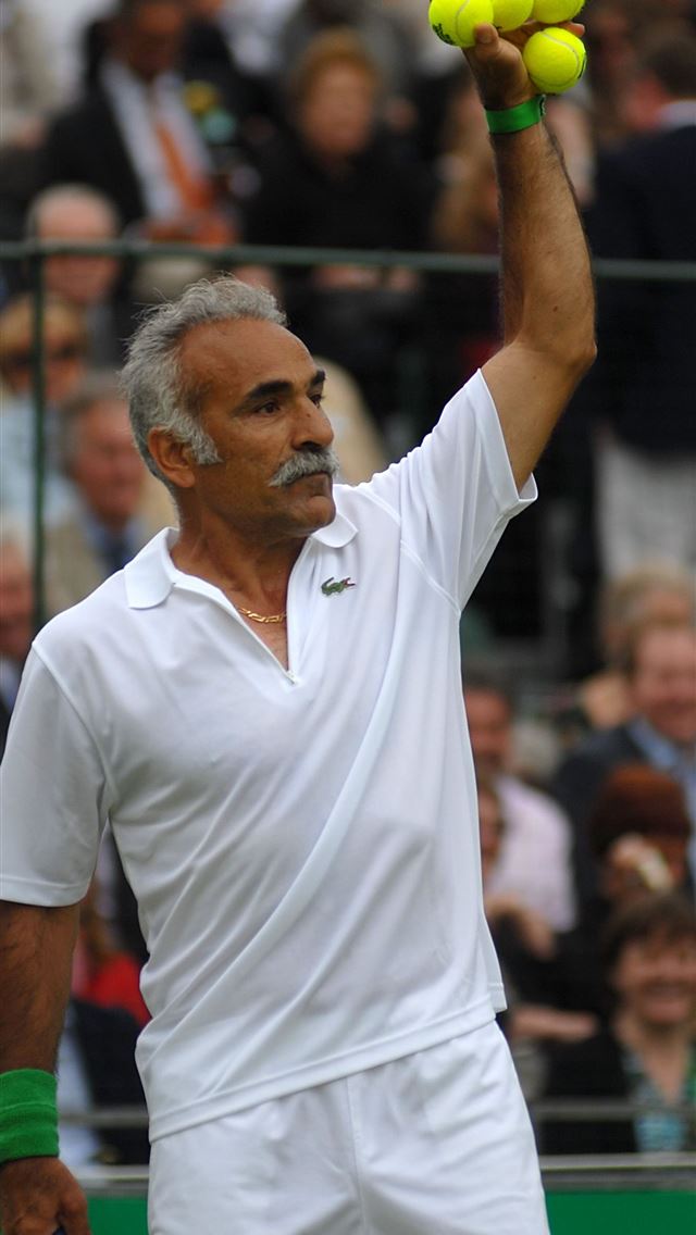 640x1136 Mansour Bahrami Clown Prince of Tennis - tennis celebrity iPhone Wallpaper