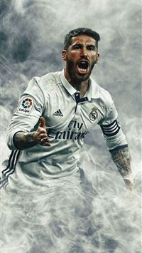 Sergio Ramos García is a Spanish professional foo... wallpaper