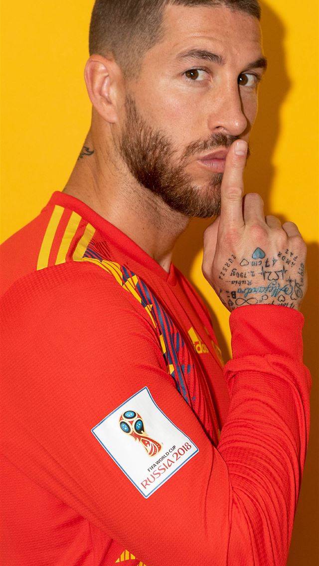 640x1136 Sergio Ramos FIFA 2018 Sony Xperia X XZ Z5 Premium - spain iPhone Wallpaper