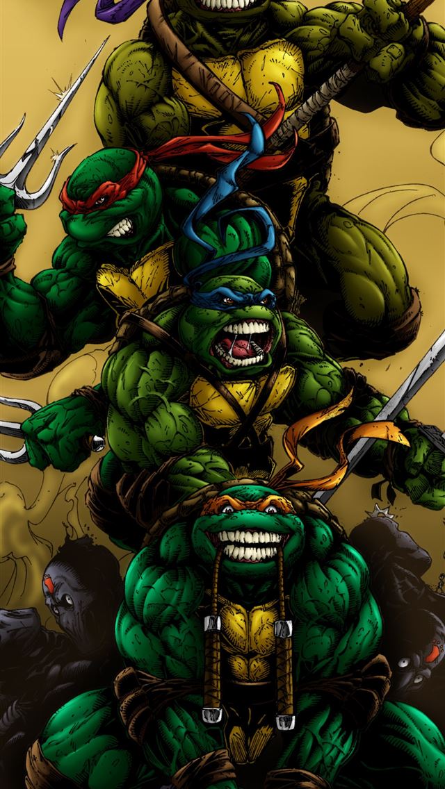 640x1136 Ninja Turtles posted by Sarah Johnson - ninja iPhone Wallpaper
