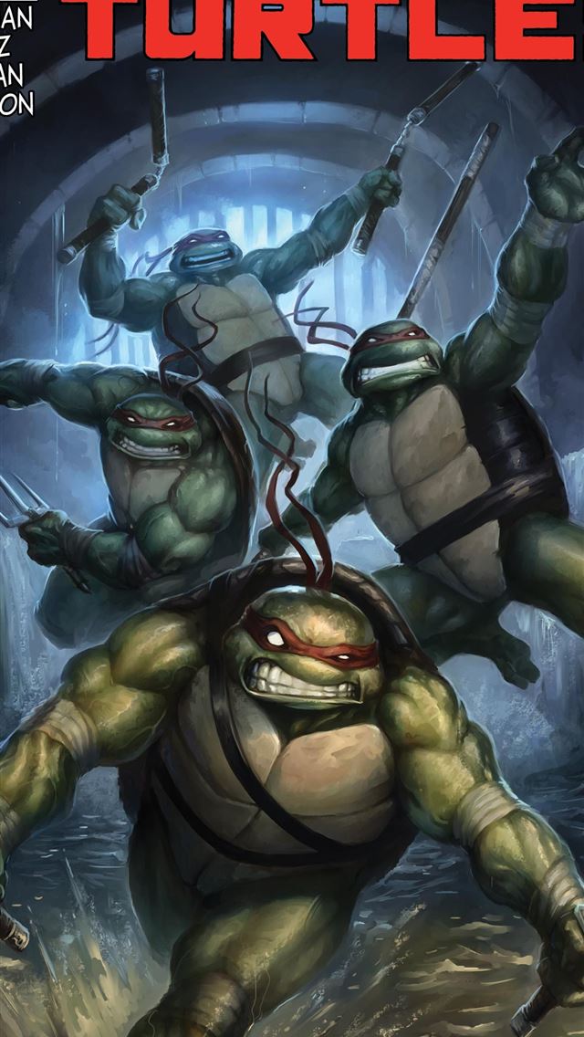640x1136 IDW Teenage Mutant Ninja Turtles Image for HTC - ninja iPhone Wallpaper