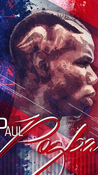 95 Pogba 2018 on afari wallpaper
