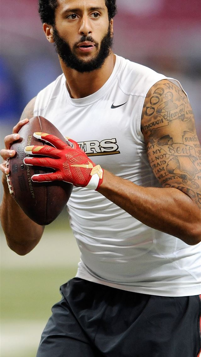 640x1136 49ers QB Colin Kaepernick Refuses to Stand for Nat... - colin kaepernick iPhone Wallpaper