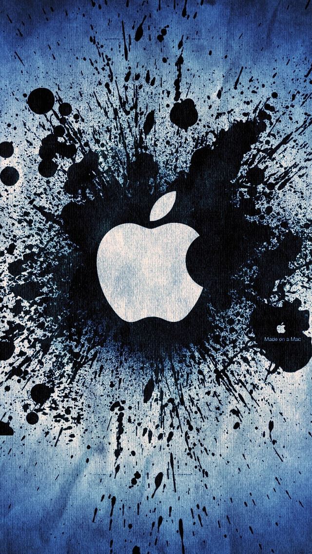 640x1136 Chilled Apple - circle iPhone Wallpaper