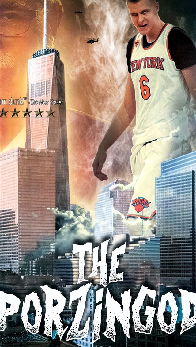 640x1136 18 Kristaps Porziņģis on afari - sport celebrity iPhone Wallpaper