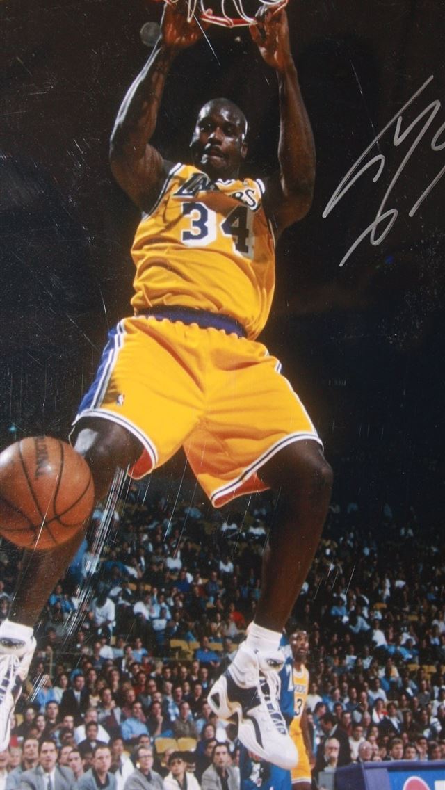 640x1136 Shaquille O'Neal Top Free Shaquille O'Neal - basketball celebrity iPhone Wallpaper