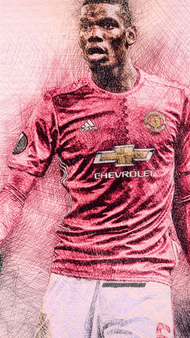 640x1136 Paul Pogba FC Manchester United Samsung Galaxy Not... - france iPhone Wallpaper