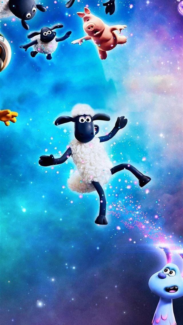 640x1136 Shaun the Sheep - snowboarding celebrity iPhone Wallpaper