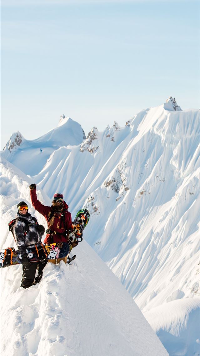 Snowboarder Télécharger Gratuites iPhone wallpaper 