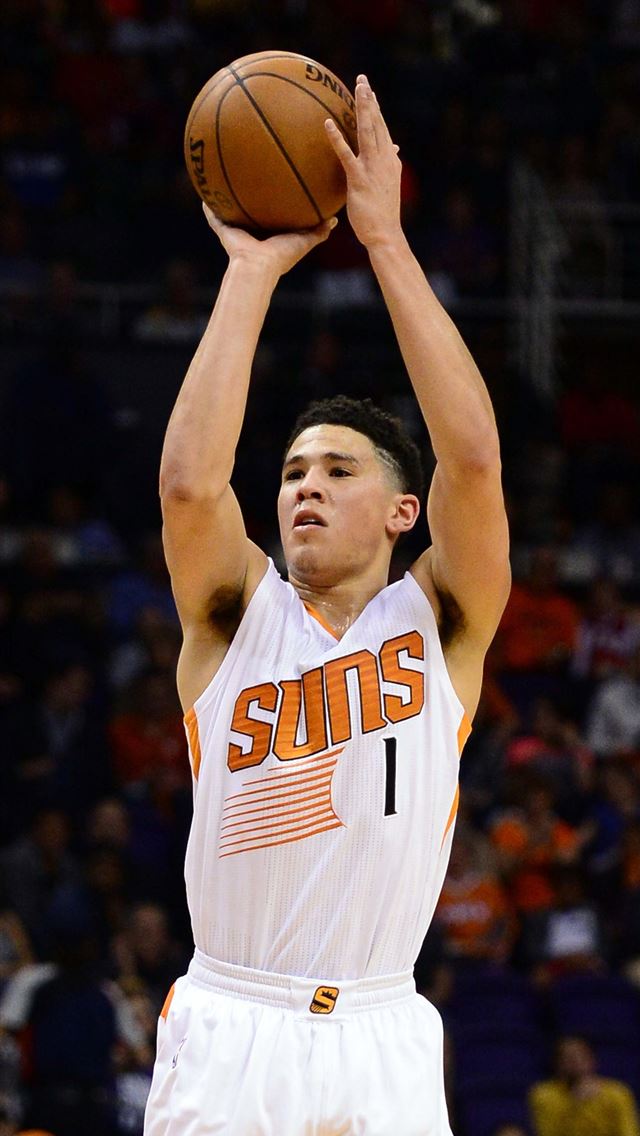 640x1136 Devin Booker Phone HD - basketball celebrity iPhone Wallpaper