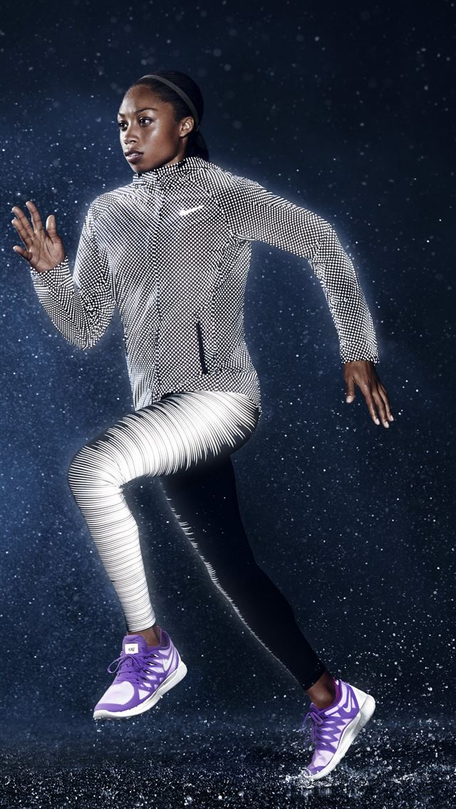 640x1136 Allyson Felix nike weight loss running women Sport - andres iniesta iPhone Wallpaper