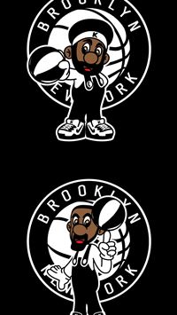 Kevin Durant Kyrie Irving Brooklyn Nets Super Mari... wallpaper