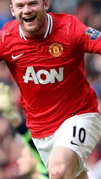 wayne rooney manchester united footballer wallpaper
