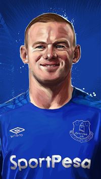 Wayne Rooney Sony Xperia X XZ Z5 Premium HD 4k wallpaper