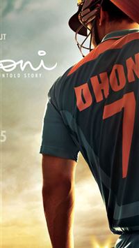 MS Dhoni Untold Story Poster Sony Xperia X XZ Z5 P... wallpaper
