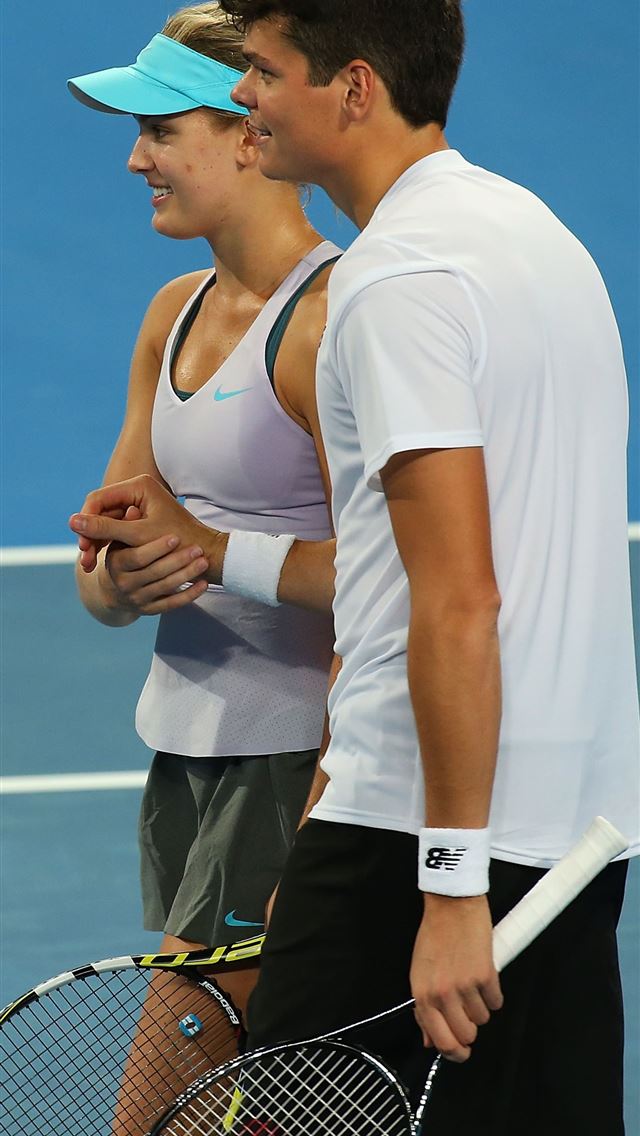 640x1136 Canada's Milos Raonic Eugenie Bouchard lose to Pol... - novak djokovic iPhone Wallpaper