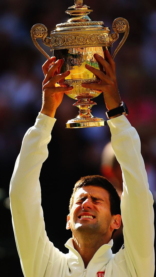 640x1136 Roger Federer of Switzerland poses with the runner... - serbia iPhone Wallpaper