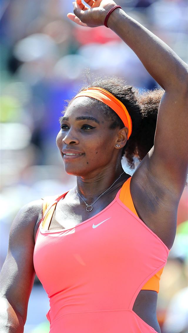 640x1136 Serena Williams Gave A Tiny Fan Tickets to The U S... - serena williams iPhone Wallpaper