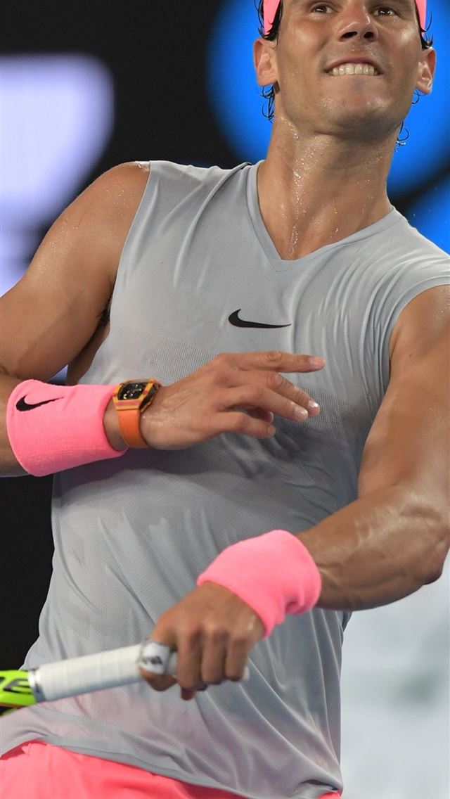 640x1136 Rafael Nadal beats Damir Dzumhur in the Australian... - rafael nadal iPhone Wallpaper