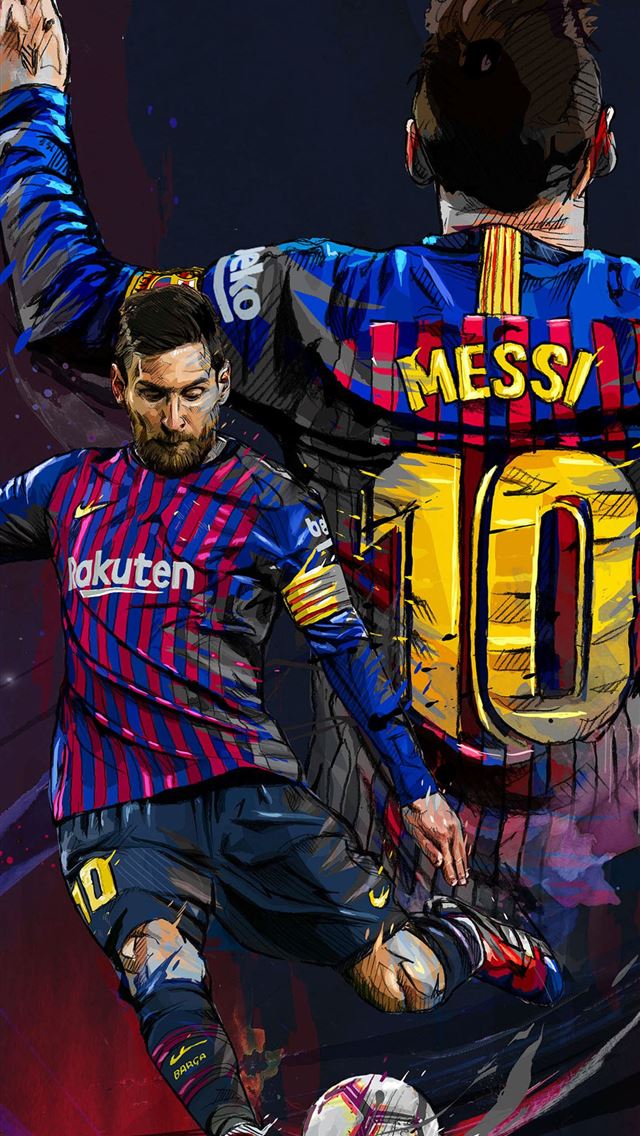640x1136 Lionel Messi FC Art Sony Xperia X XZ Z5 Premium HD... - soccer celebrity iPhone Wallpaper