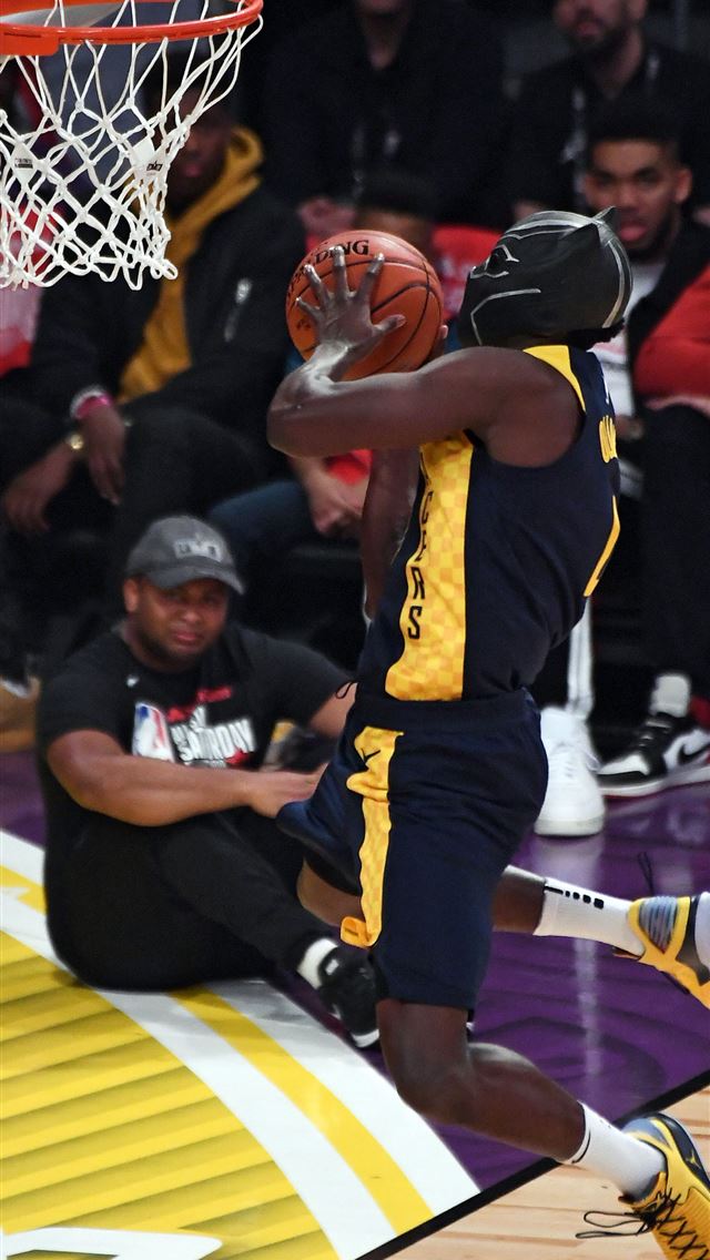 640x1136 Nba All star Weekend Victor Oladipo Black Panther ... - blake griffin iPhone Wallpaper