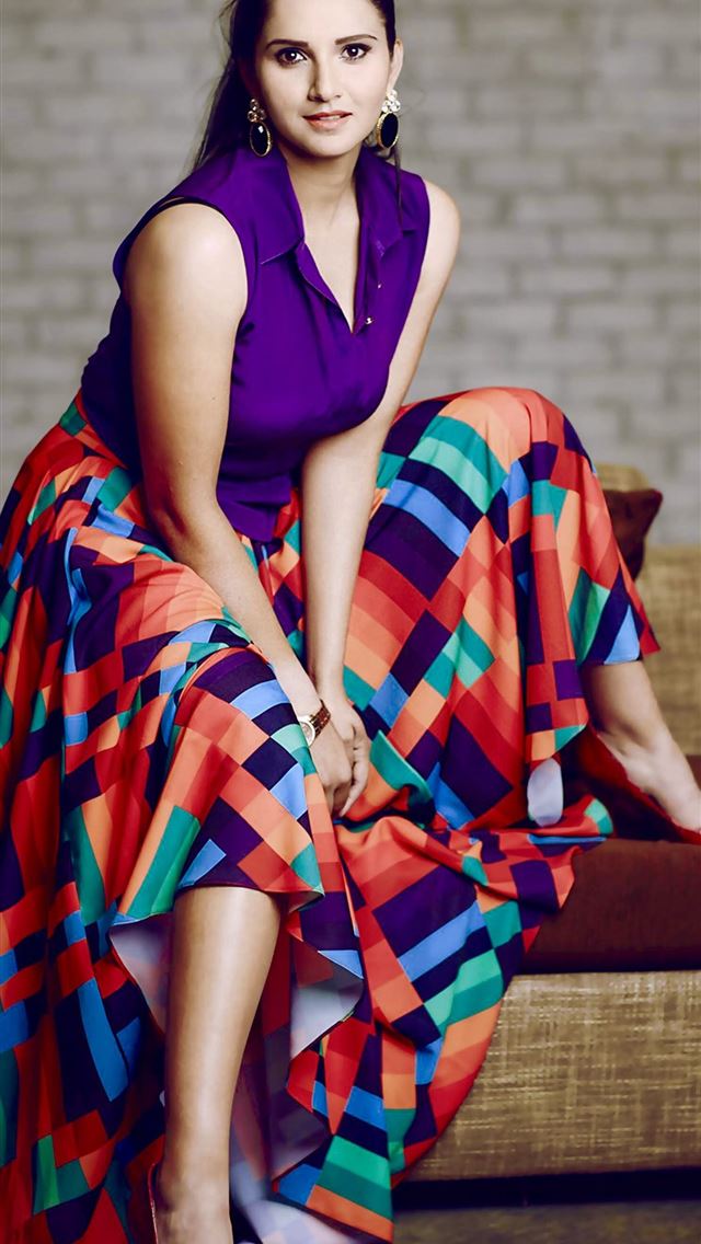 640x1136 Sania Mirza - tennis celebrity iPhone Wallpaper