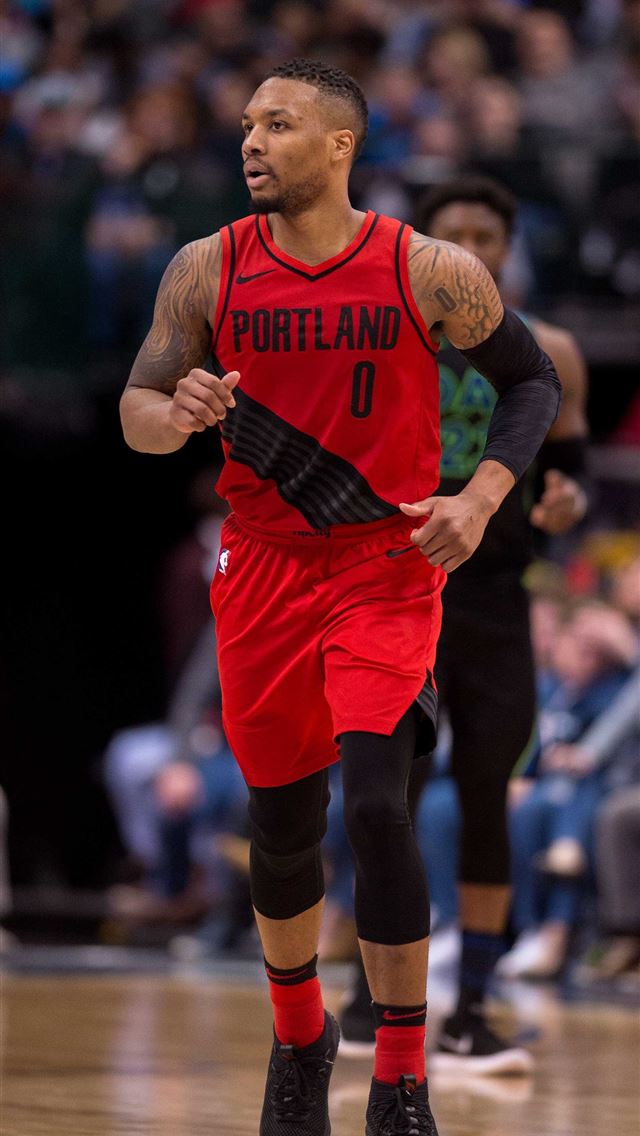 640x1136 Damian Lillard 2018 Cave - damian lillard iPhone Wallpaper