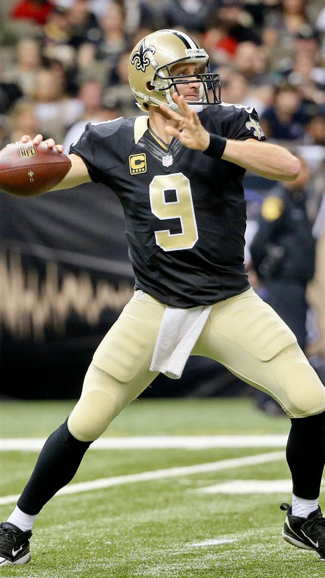 640x1136 Saints' Drew Brees To Miss Six Weeks  - drew brees iPhone Wallpaper