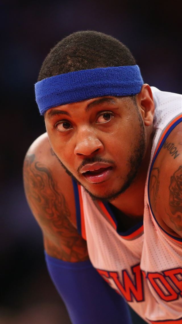 640x1136 Carmelo Anthony - basketball celebrity iPhone Wallpaper