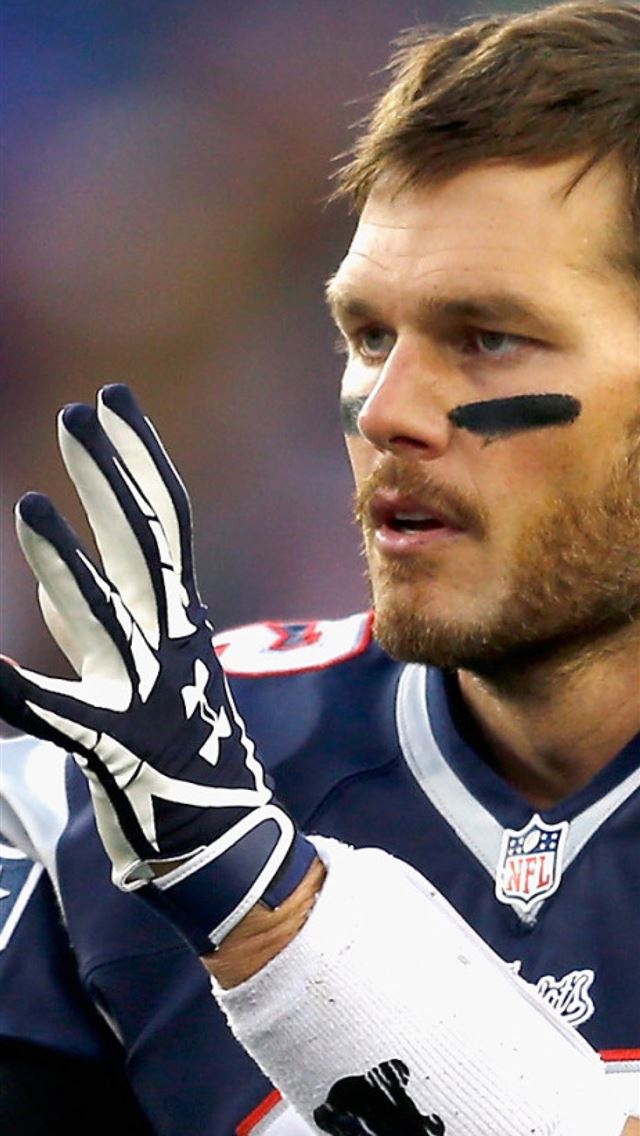 640x1136 tom brady new england patriots american football - tom brady iPhone Wallpaper