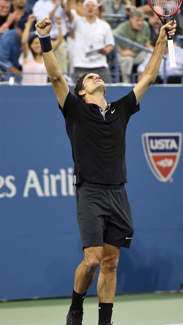 640x1136 Roger Federer - tennis celebrity iPhone Wallpaper