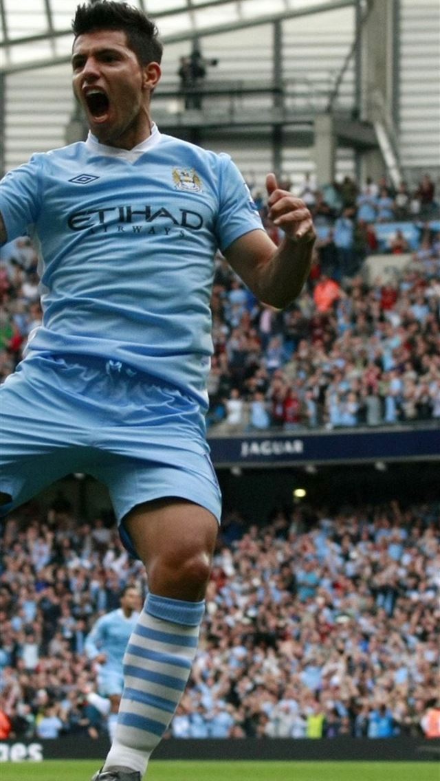 640x1136 kun aguero football game Samsung Galaxy Note 9 8 S... - sergio aguero iPhone Wallpaper