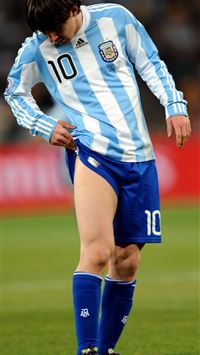 Lionel Messi Speechless wallpaper