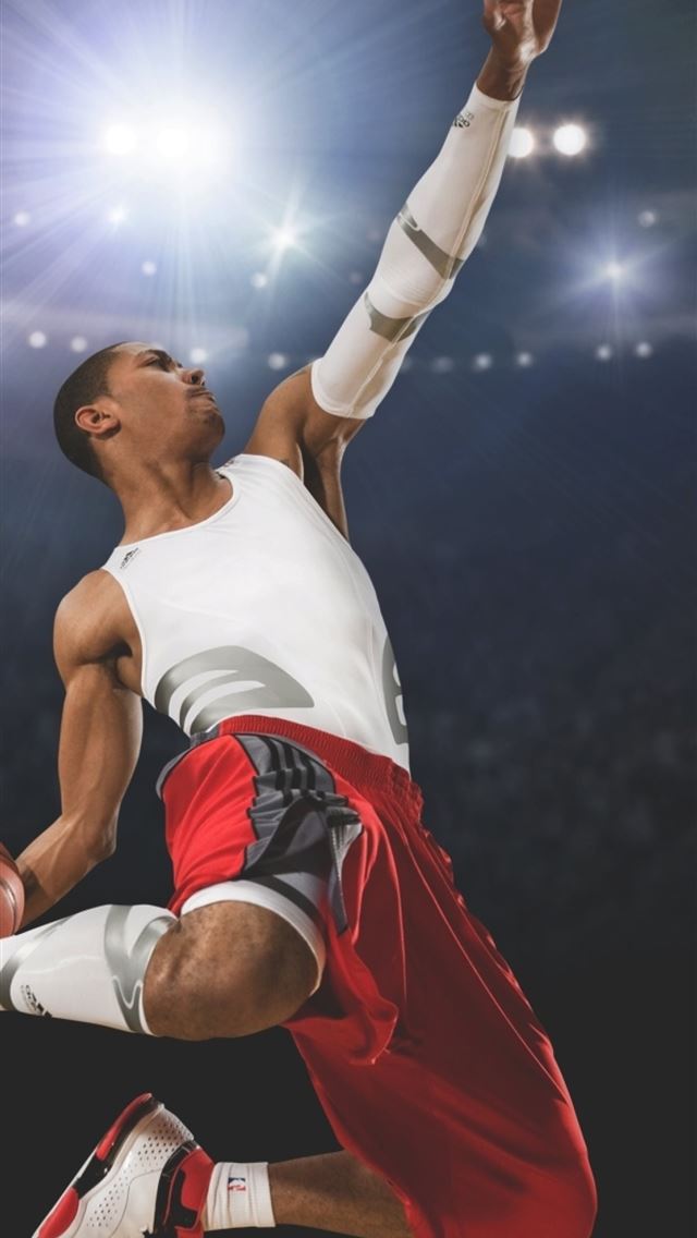 640x1136 derrick rose slam dunk basketball Samsung Galaxy N... - derrick rose iPhone Wallpaper