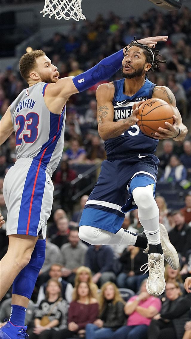 640x1136 NBA free agency Derrick Rose leaves Timberwolves f... - derrick rose iPhone Wallpaper