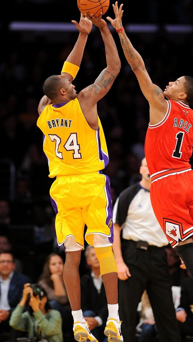 640x1136 Kobe Bryant Los Angeles Lakers InfoBarrel Images - derrick rose iPhone Wallpaper