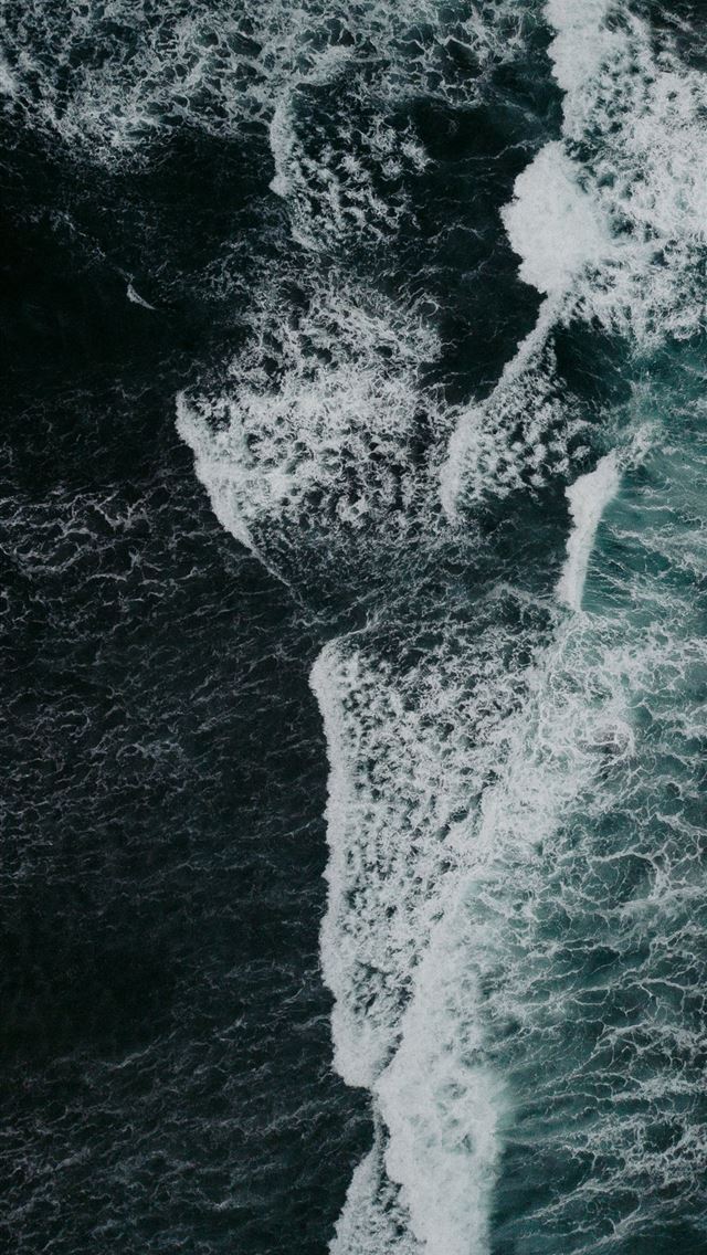 640x1136 black and white abstract painting - grey iPhone Wallpaper