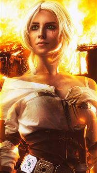 the witcher ciri 4k wallpaper