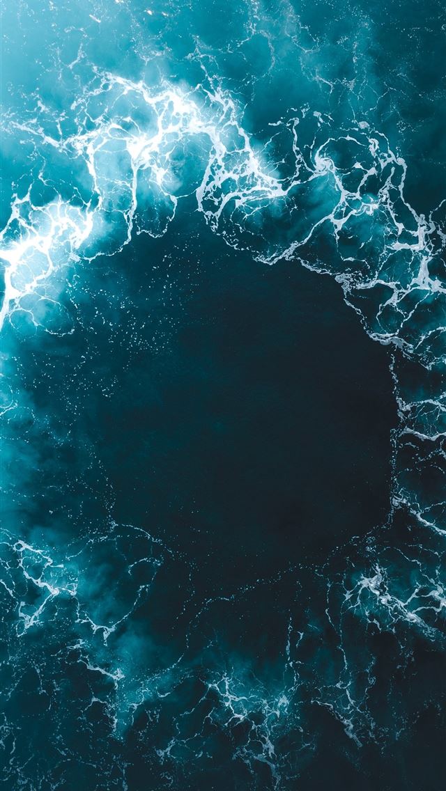 640x1136 blue and white water splash - france iPhone Wallpaper