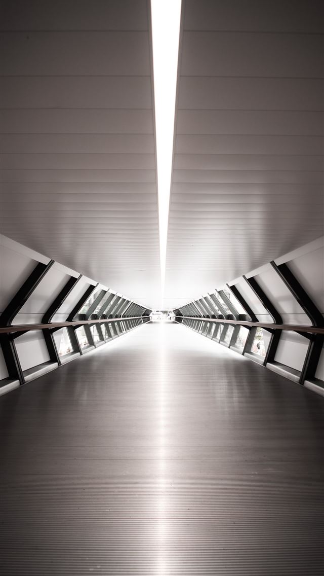 640x1136 gray hallway - grey iPhone Wallpaper