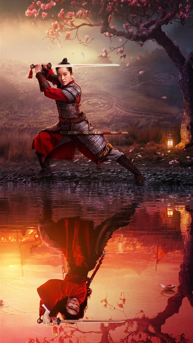 640x1136 mulan movie 2020 poster - disney iPhone Wallpaper
