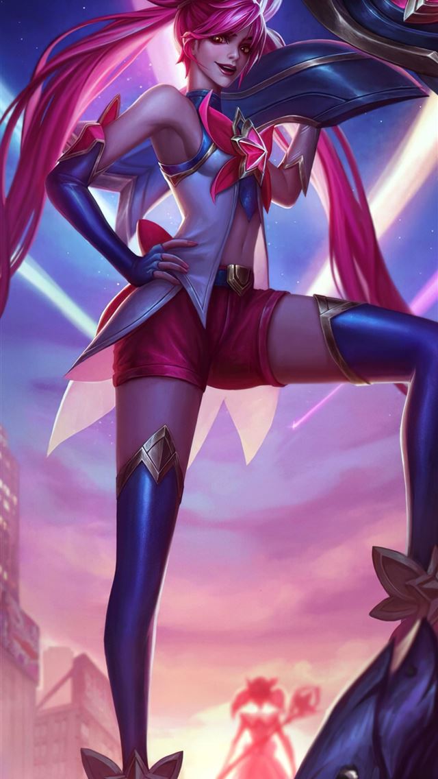 640x1136 star guardians jinx 4k - artstation iPhone Wallpaper